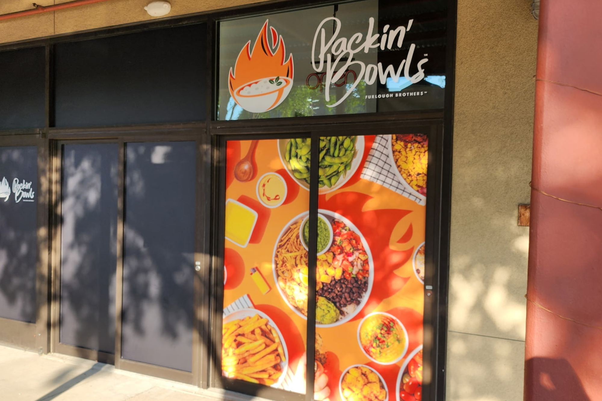 Restaurants Window and Door Signages Graphics