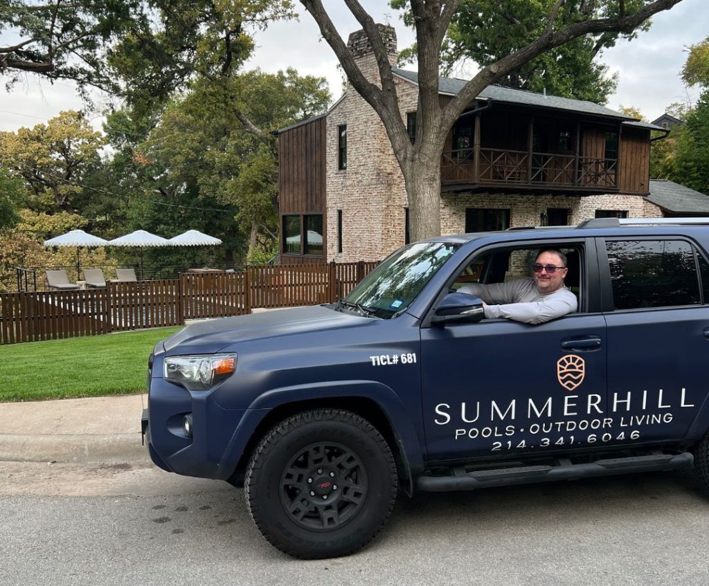 It's A Good Sign client in his wrapped vehicle installed by IAGS.