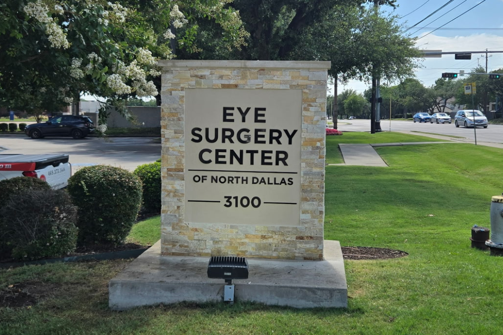 Post Panel Sign for Motor City installed by It's A Good Sign in Texas